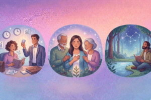 psychedelic retreat participants